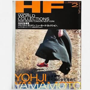 Yohji Yamamoto High Fashion magazine WORLD COLLECTIONS 2002